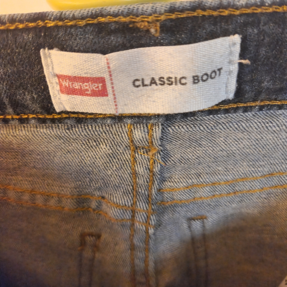 Wrangler Boot Cut Jeans - Size 12 Husky - Lot A - Picture 4 of 4